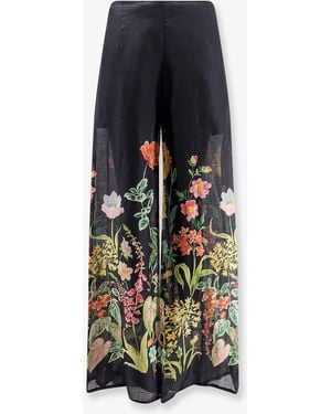 Lavi Frangipane Ramié Trousers - Blue
