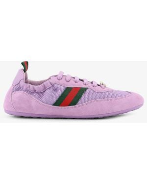 Gucci Shift Trainers - Purple