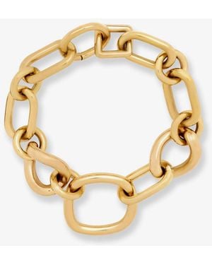 Celine Charms Modern Brass Bracelet - Metallic