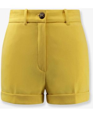 Elisabetta Franchi Events Shorts - Yellow
