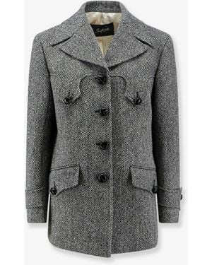 The Seafarer Naima Virgin Merino Wool Coat - Grey