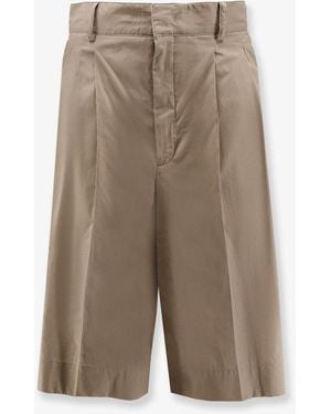 Soeur Imogen Biologic Cotton Bermuda Shorts - Natural