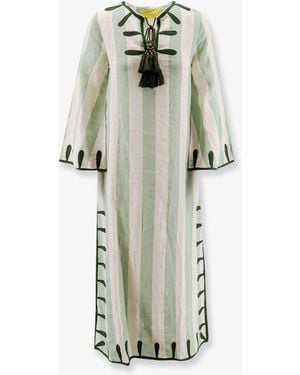 PHILIPPA 1970 Edna Linen Long Dress - White