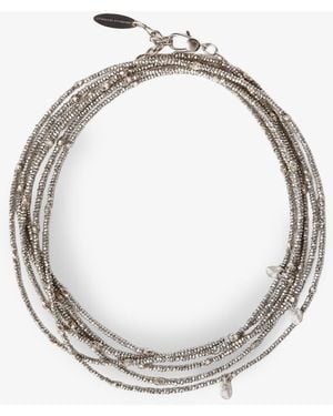 Brunello Cucinelli Bracciale Wrap - Metallizzato
