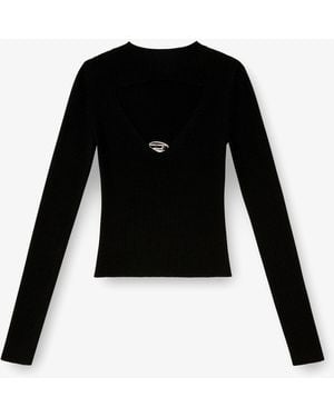 DIESEL Maglia -Olina - Nero