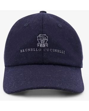 Brunello Cucinelli Cappello Baseball - Blu