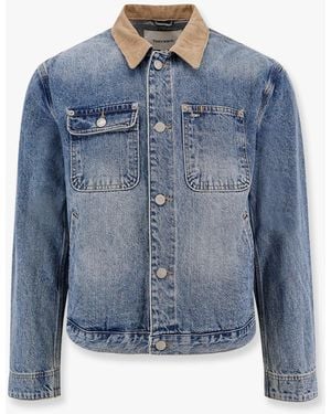 Tonywack Work Washed Denim Jacket - Blue