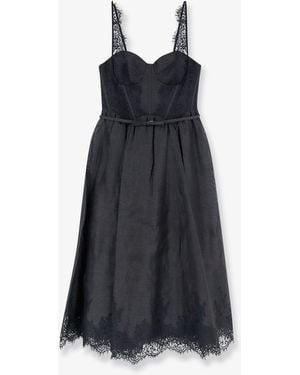 Zimmermann Valiant Midi Dress - Blue