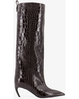The Attico Lea Boots - White