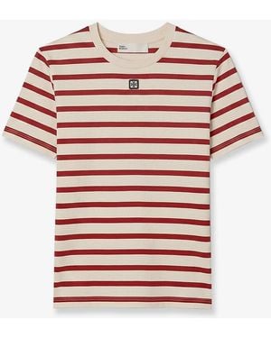 Tory Burch Cotton T-Shirt - White