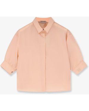 Alberta Ferretti Silk Shirt - White