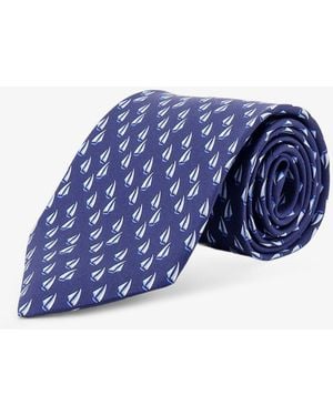 Ferragamo Cravatta Catamarano - Blu