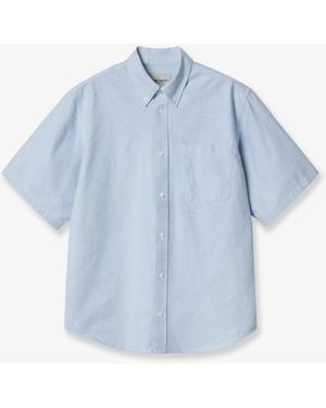 Carhartt Braxton Cotton Shirt - Blue