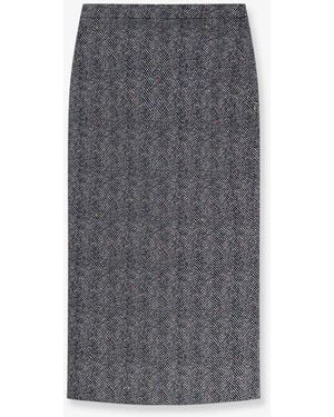 Givenchy Gonna Midi - Grigio