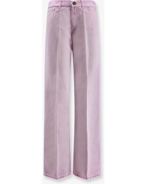 The Seafarer Cotton Trousers - Pink
