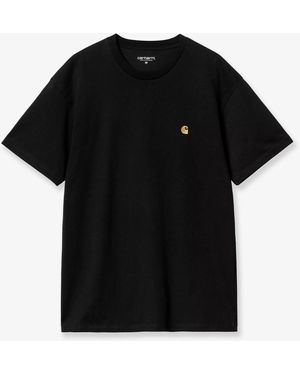 Carhartt Chase Cotton T-Shirt - Black