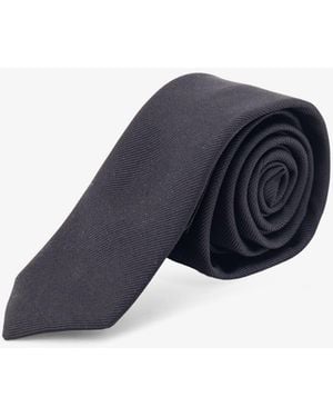 Saint Laurent Silk Tie - Blue