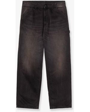 Carhartt Washed-Out Denim Jeans - Black