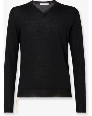 Fendi Virgin Wool Sweater - Black