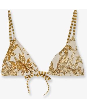 Eres Nylon Bikini Top - White