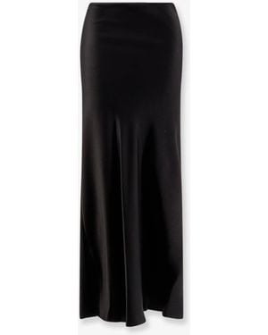 Pinko Digna Satin Skirt - Black