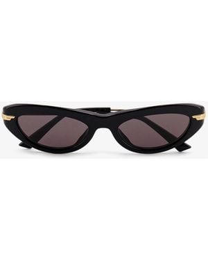 Bottega Veneta Acetate Sunglasses - Black