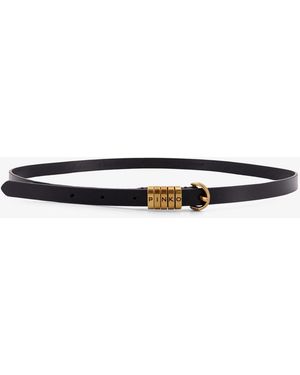 Pinko Leather Belt - White