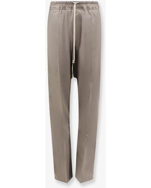 Rick Owens Cotton Pants - Gray