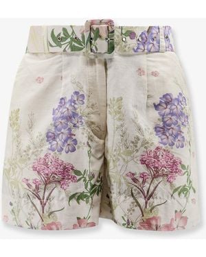 Charo Ruiz Shorts Pansy Cotton-Blend - Gray