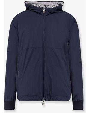 Corneliani Reversible Nylon Jacket - Blue