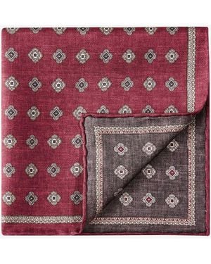 Brunello Cucinelli Silk Pochette - Red