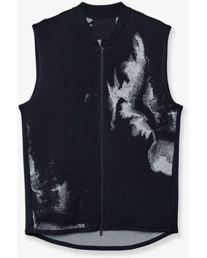 Y-3 M Run Vest Sweatshirt - Blue