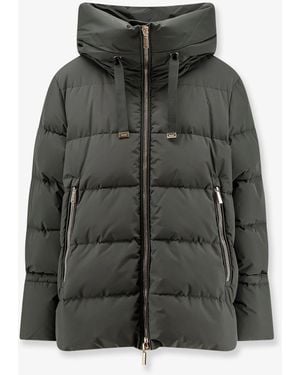 Moorer Gadia-Stp Waterproof Fabric Down Jacket - Gray