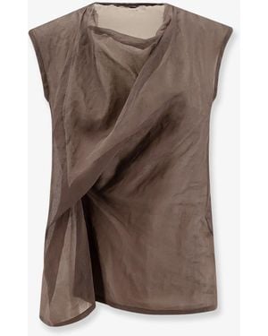 The Row Inawa Cotton Top - Brown