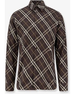 Burberry Camicia Robert - Nero