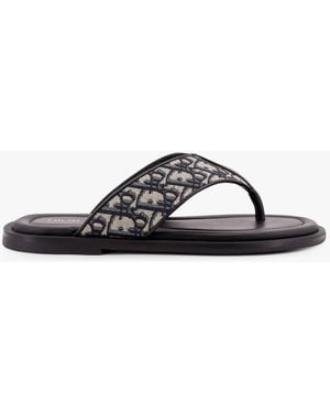 Dior Sandali Infradito Flip Flop - Nero