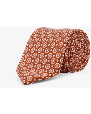 NUGNES 1920 Silk Tie - White