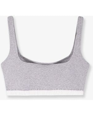 Entire studios Cotton Blend Top - Grey