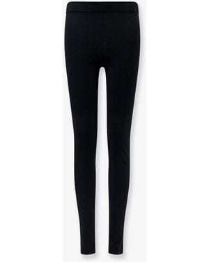 Balenciaga Viscose Blend Leggings - Black