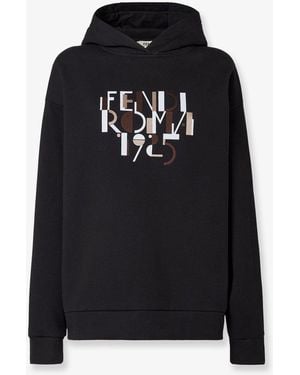 Fendi Felpa Oversize - Nero