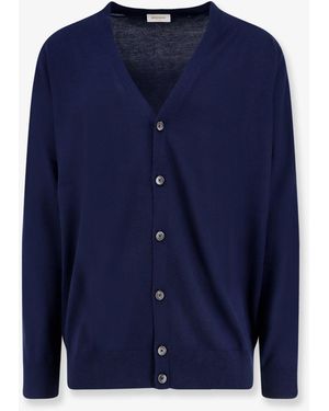 Bramani Cashmere Wool Cardigan - Blue