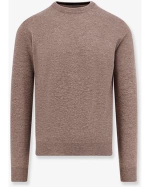 Corneliani Wool And Cashmere Sweater - Brown