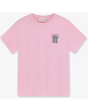 MC2 Saint Barth Cotton T-Shirt - Pink