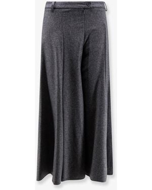 Nude Wool Blend Pantskirt - Blue