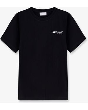 Off-White c/o Virgil Abloh Cotton T-Shirt - Black