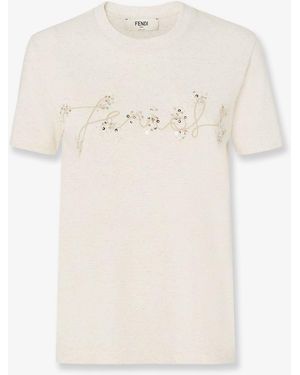 Fendi T-Shirt - White