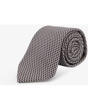NUGNES 1920 Silk Tie - Grey
