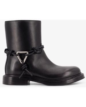 Bottega Veneta Boots Pelle - Black