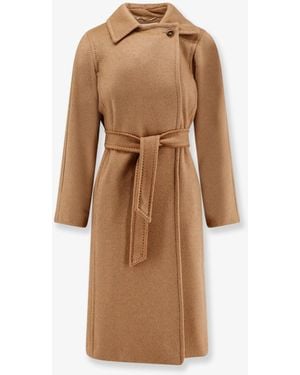 Max Mara Manuela Camel Coat - Natural