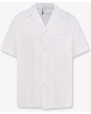 Hevò Cotton Blend Shirt - White